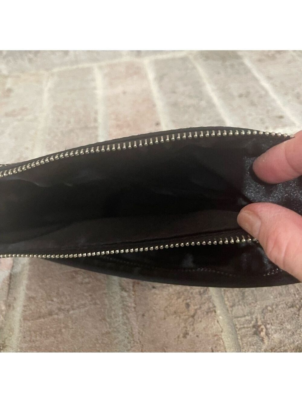 Victoria's Secret Black Sequin Clutch - Picture 7 of 10